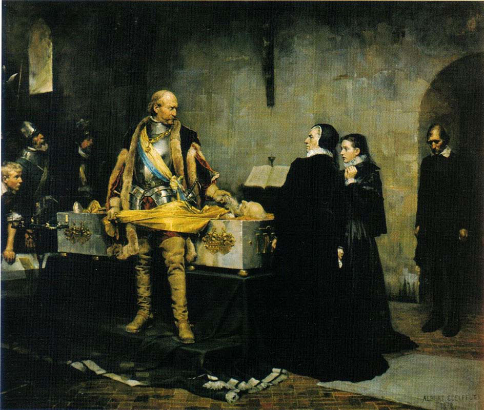 Duke Karl Insulting the Corpse of Klaus Fleming 